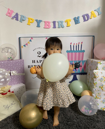 愛娘の真央ちゃん2歳の誕生日https://www.instagram.com/p/CO7_e_7ta5w/?utm_source=ig_embed&ig_rid=e5f6c5b7-afa9-4d78-b668-6922e134c325